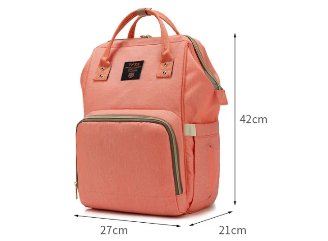  OMASKA wholesale pack fashionable baby tote diaper bag organizer waterproof Multifunction Mummy with bottle
