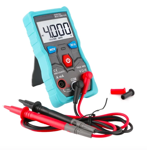ZT-S1 Mini Pocket True-RMS Smart Digital Multimeter 4000 Counts Auto Range Max 10A Current