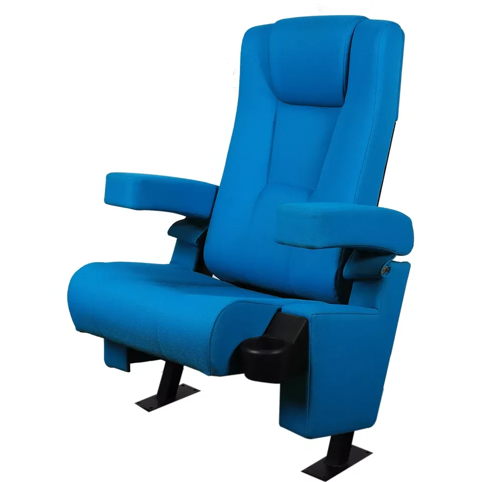 New Style Luxury Custom Fabric Cinema Chair Movie Theater Seat for Theater Furniture