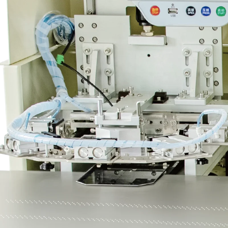 Somax SM-19P computerized automatic pocket patching machine