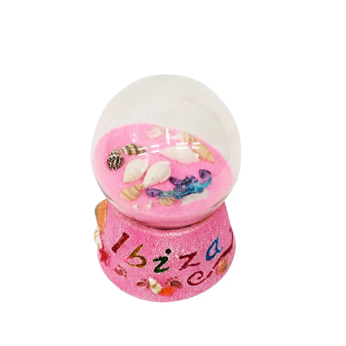 45# Resin Snow Globe Custom Glass Water Ball Tourism Gifts