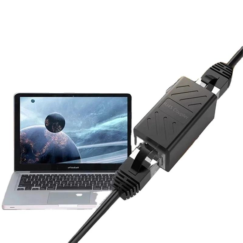 RJ45 Ethernet Network Cable Adapter Ethernet Shield Extender Gigabit network two-way connector Inline coupler
