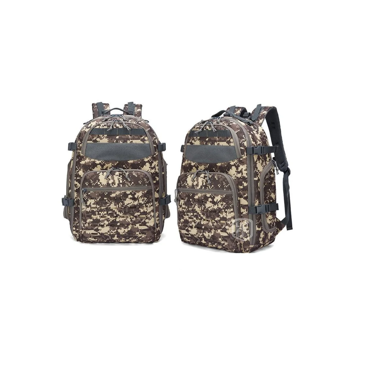 Wholesale laser cut tactical backpack hiking camping camouflage backpack men women outdoor mountaineering bag