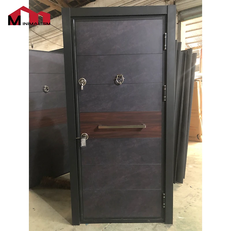 Exterior House Door Main Door Security American Steel Door With Modern Design