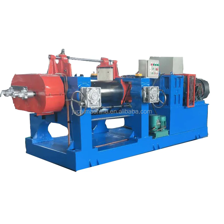 Compact Open Rubber Mixing Mill/two Roller Rubber Silicone Sheeting Mixing Mill