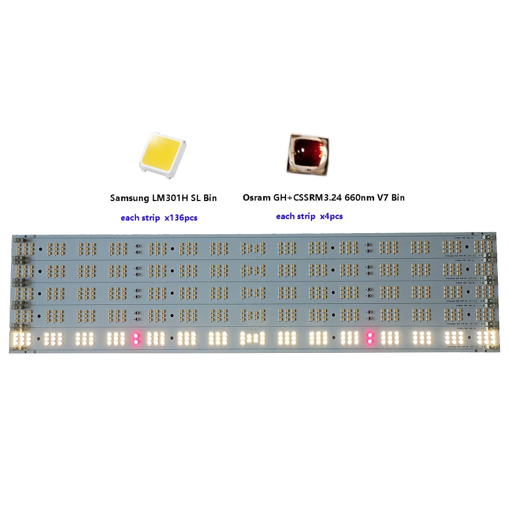 High Quality Led Board Samsung LM301H evo LM301B LM561C LM281B Pro Grow Led Grow Light PCBA