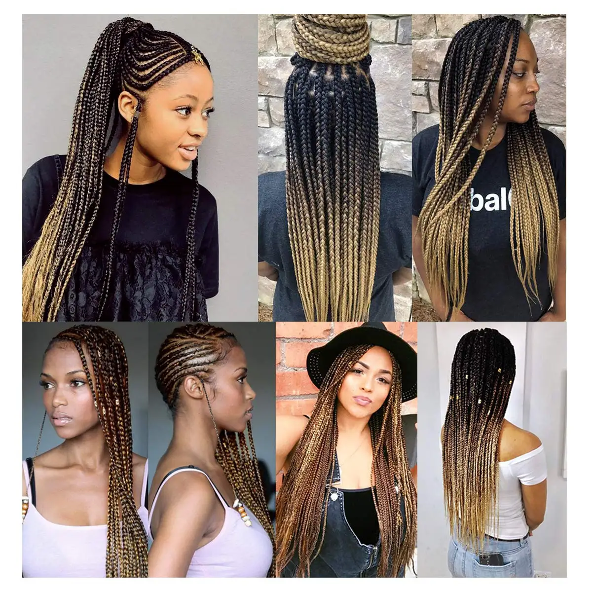 Wholesale 24 Inch Hot Water Setting Jumbo Yaki Hair Braiding Hair Twisted Ombre Jumbo Braid Synthetic Hair