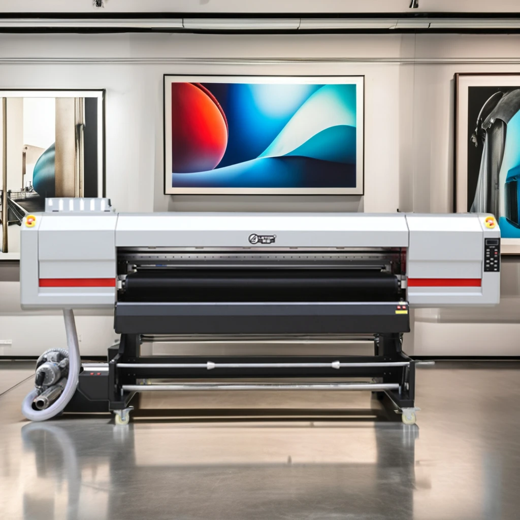 1904W Four-Head Car Sticker Printer 190cm Hybrid UV Inkjet 3.2 Meter Eco-Solvent Plotter Soft PVC Film Carpet Leather New