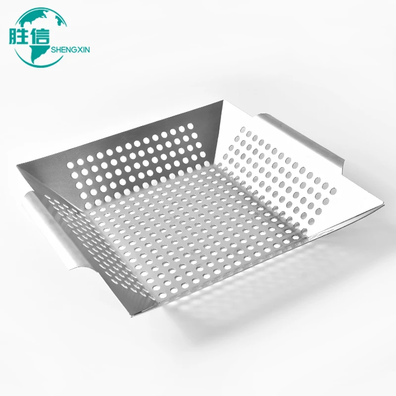 Customize Square Stainless Steel Barbecue Grill Wire Bbq Grill Tray