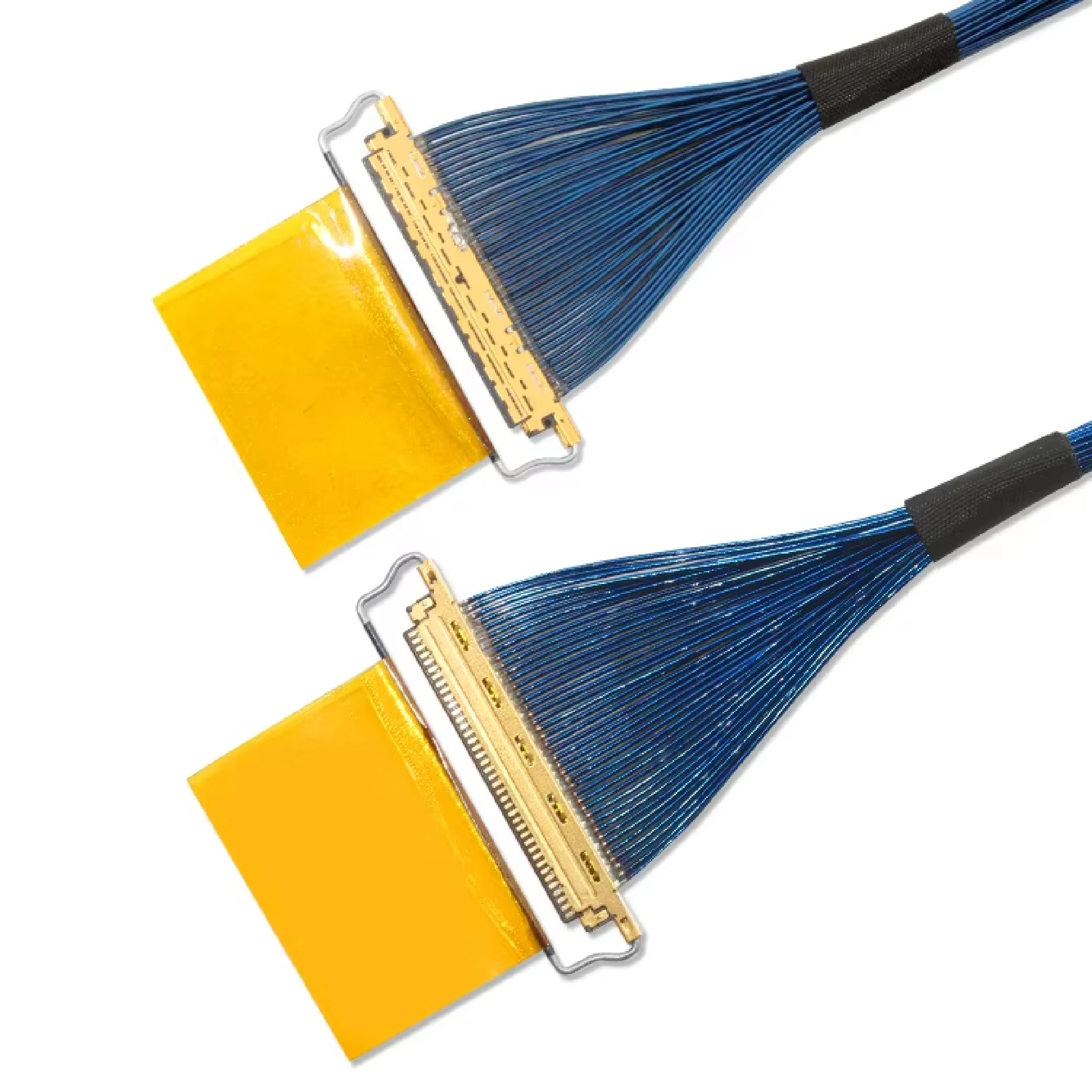 30 40 50 pin ippex lvds cable connector lcd edp lvds to vga converter board cable