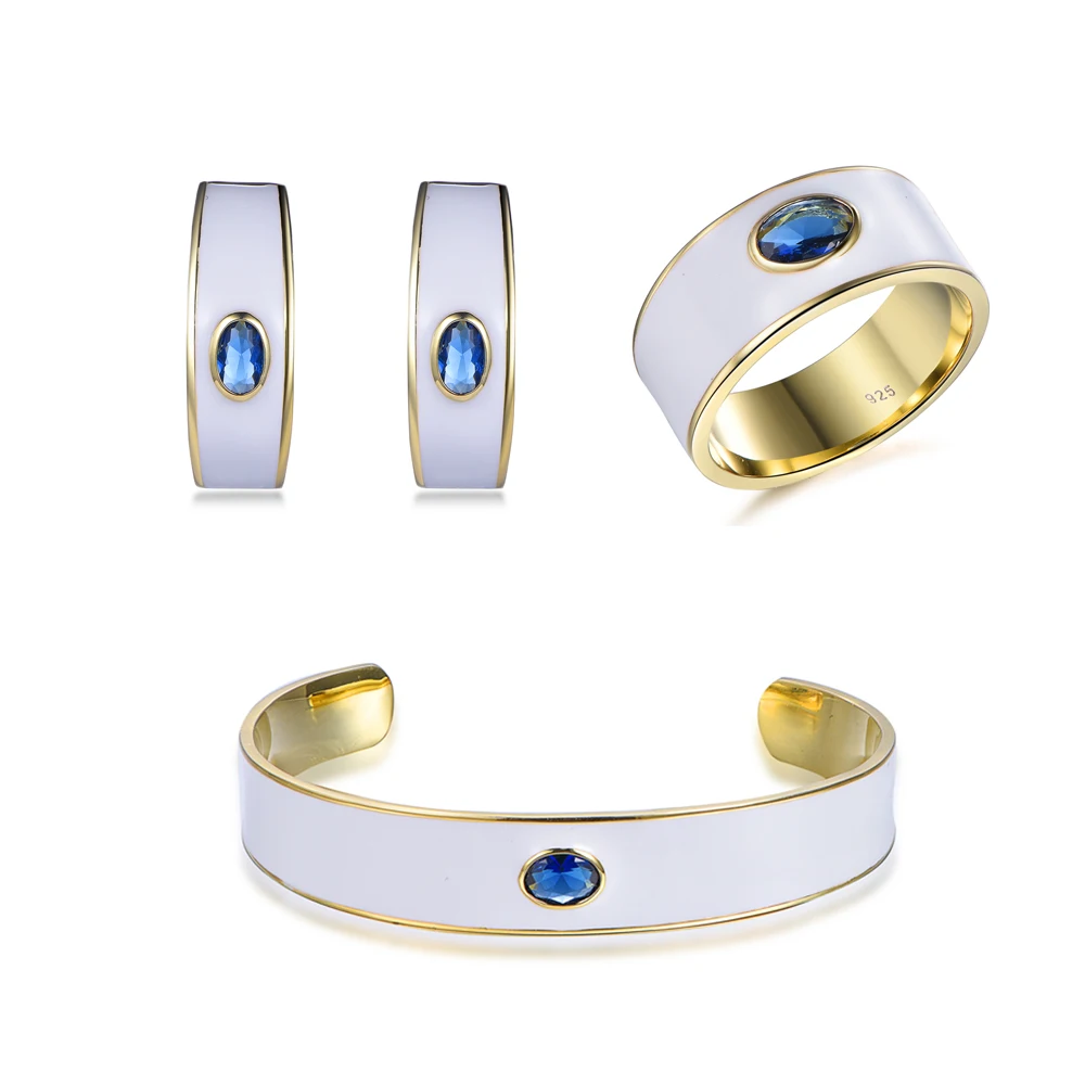 wedding accessories bijoux femmes bijoux accessories 925 silver jewelry 24K Dubai gold jewelry set 18k 925 gold plated jewelry