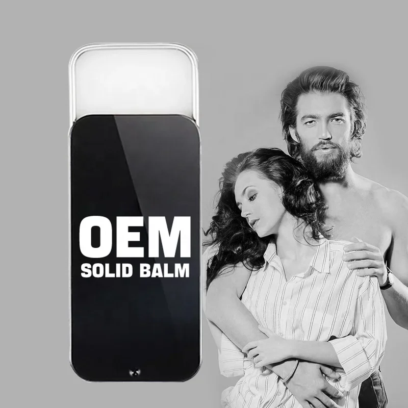 Professional Perfume Gel Oem Manufacturer Long Lasting Cologne Private Label Balm Men Blue Solid Perfume