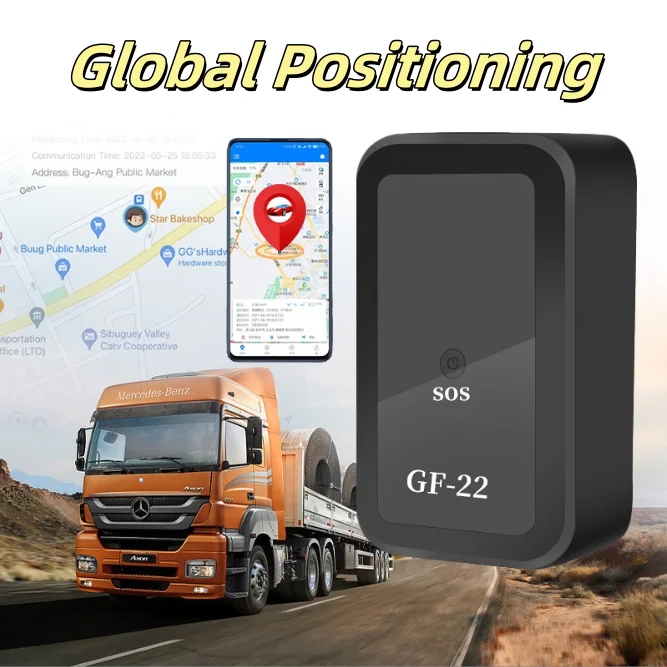 Wholesale Magnetic GF22 Mini Tracker GPS Real Time Tracking Locator Device GPS Tracker Real-time Vehicle Locator For Car