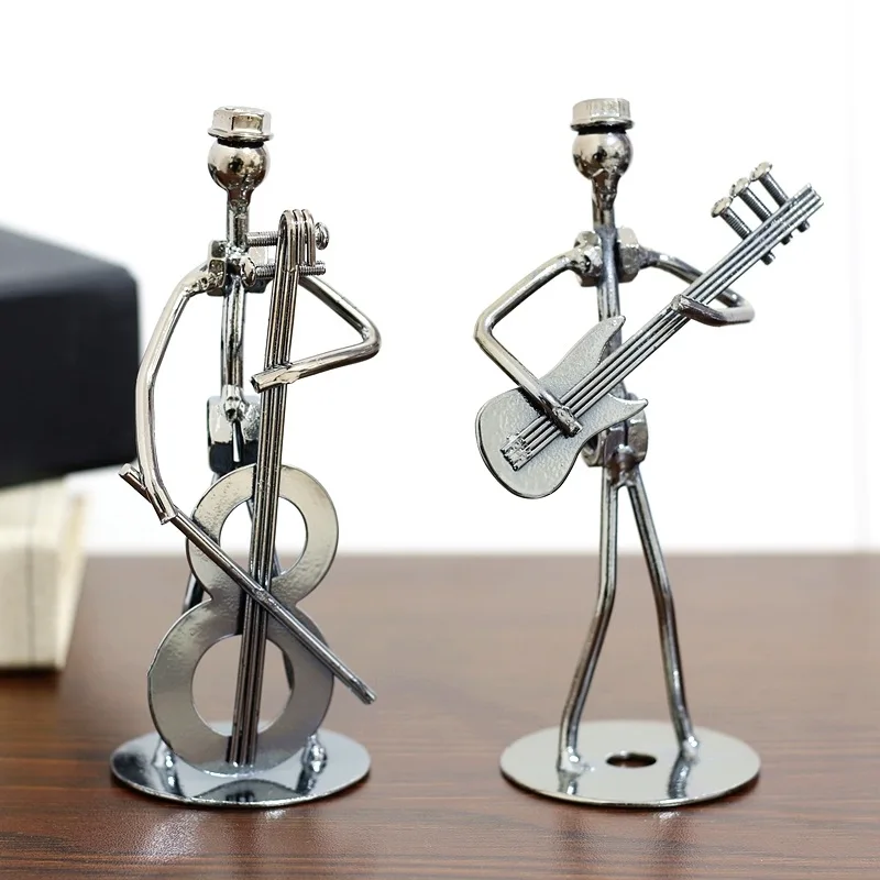 Christmas gifts personality music Ironman band shape metal handicraft home decoration men and women birthday gift