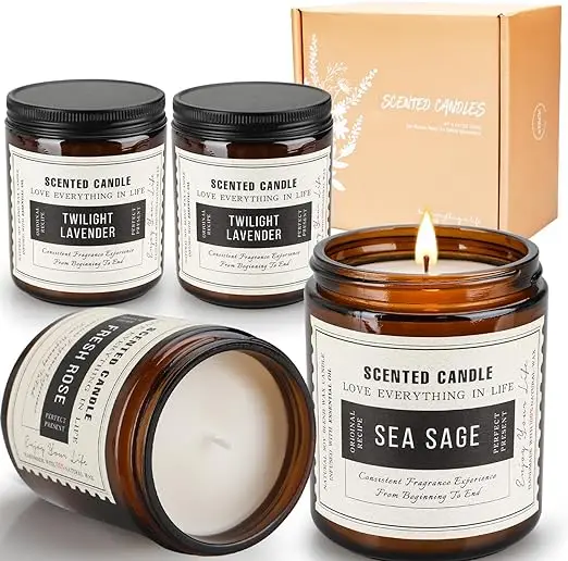 2024 New Scented Candles Luxury Custom Candles Private Label Scented Luxury Scented Candles Private Label