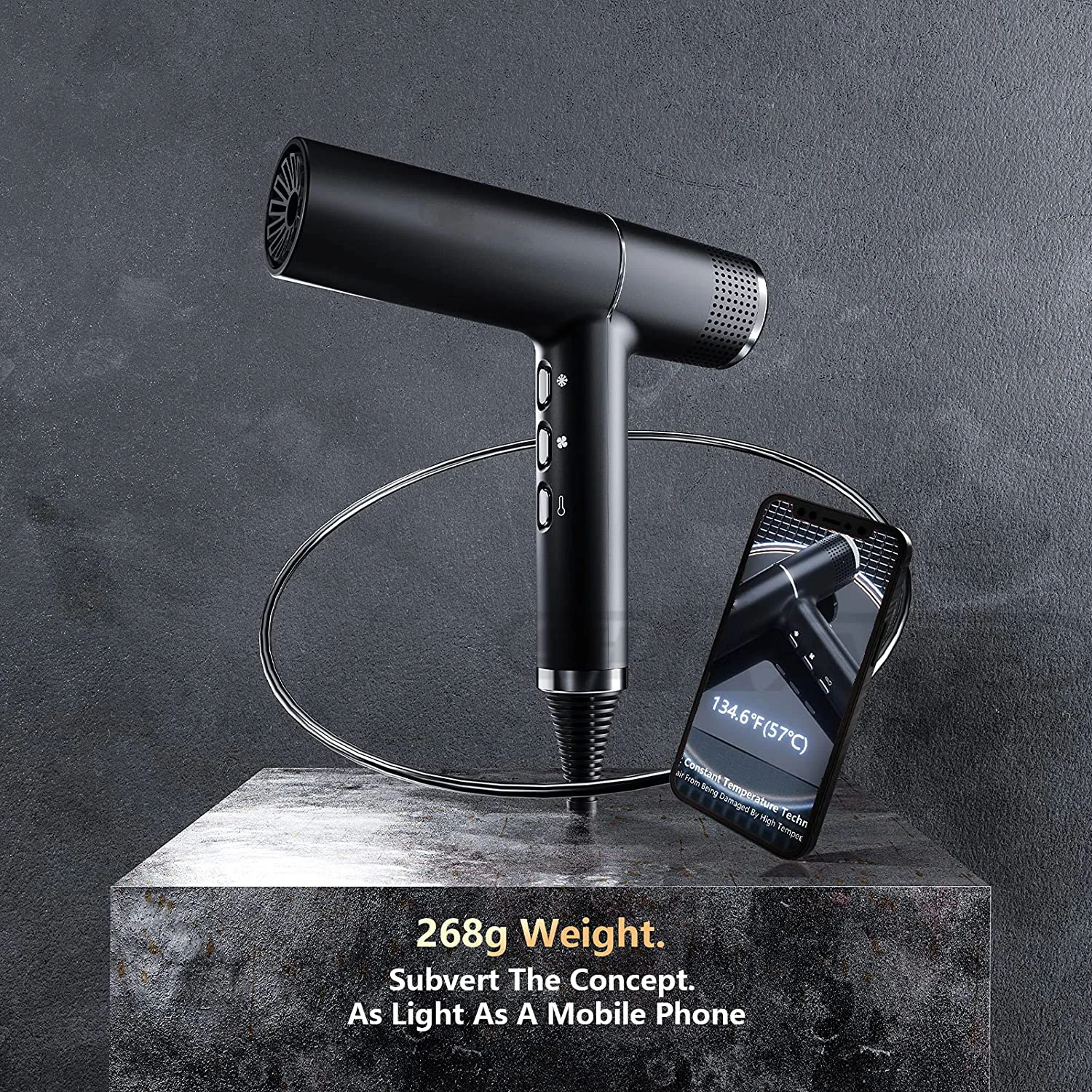 Top reverse revair high speeds hair dryer machine ionic smoothing man hair blower salon premium vacuum dog Hair dryer