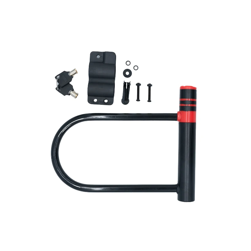 JIZHOU New Heavy-duty Bike U Lock Patented Bike Lock Steel U Lock for Bike