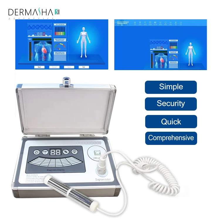 Dermasha 2023 magnetic analyzer software free download with 90 reports 2th 3th 4th 5th 6th quantum analyzer