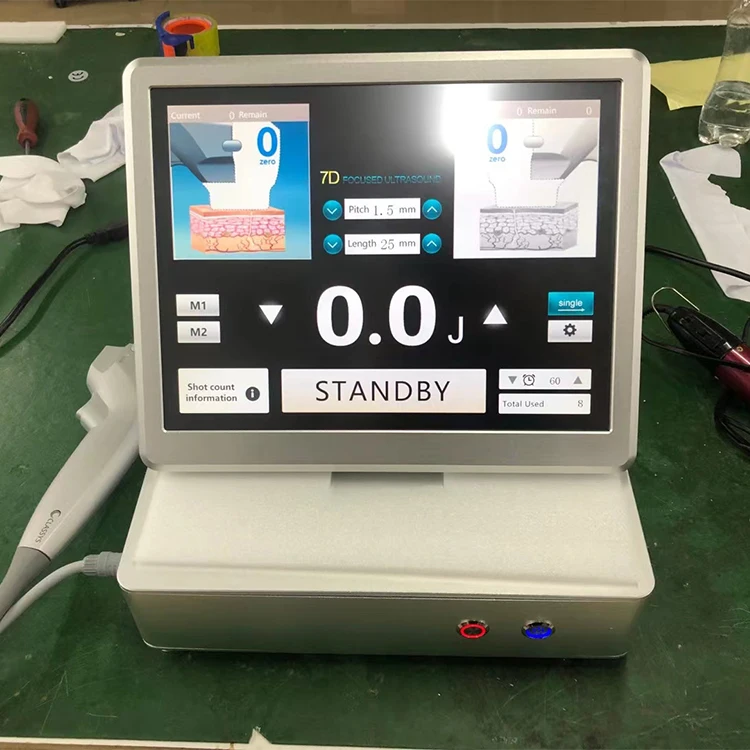 new hifu ultrasound treatment machine skin system ce ultrasound vaginal tightening profesional 7d hifu