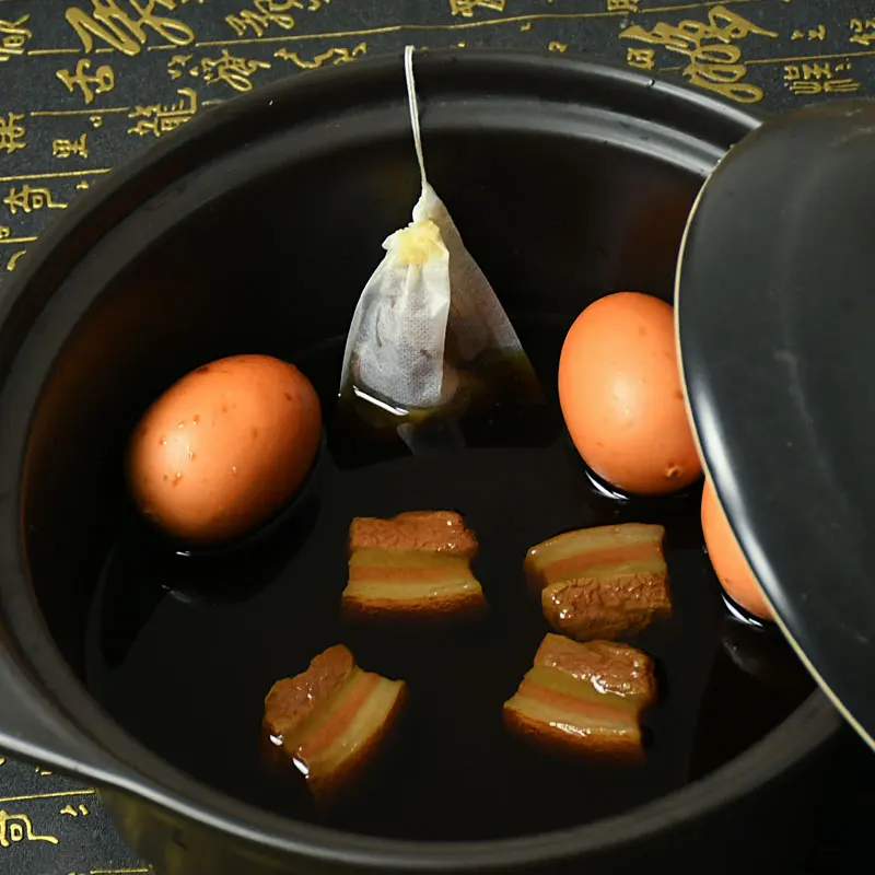 Non woven disposable thread drawing tea filter bag