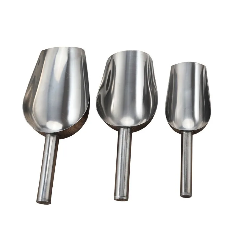 Thickened Stainless Steel Multi-Functional Shovel Ice Rice Flour Dried Fruit Rock Sugar Melon Seed Shovel Grain Shovels