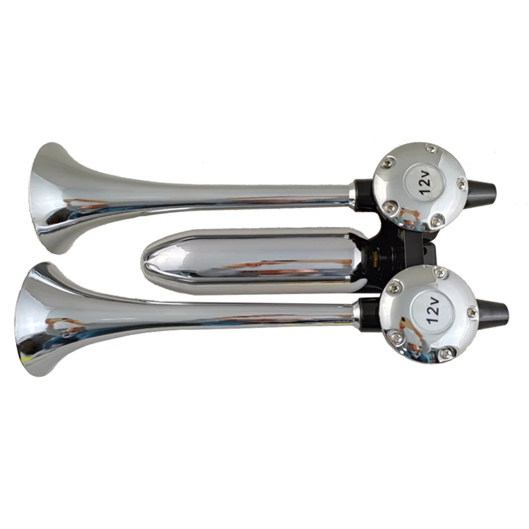 12V/24V free 12v electric air dual 24 v volt 2 tubemelody car horn for Lorries,Trucks and Boats
