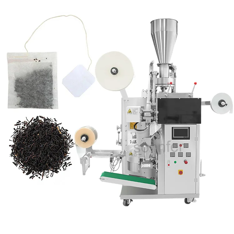 Full automatic high speed price inner and outer filter tea bag sachet packing machine