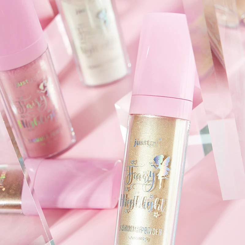 Свободный хайлайтер, мерцающий макияж, хайлайтер, порошок, фея, высокий свет, пудра для тела, высокая освещенность, натуральный водонепроницаемый