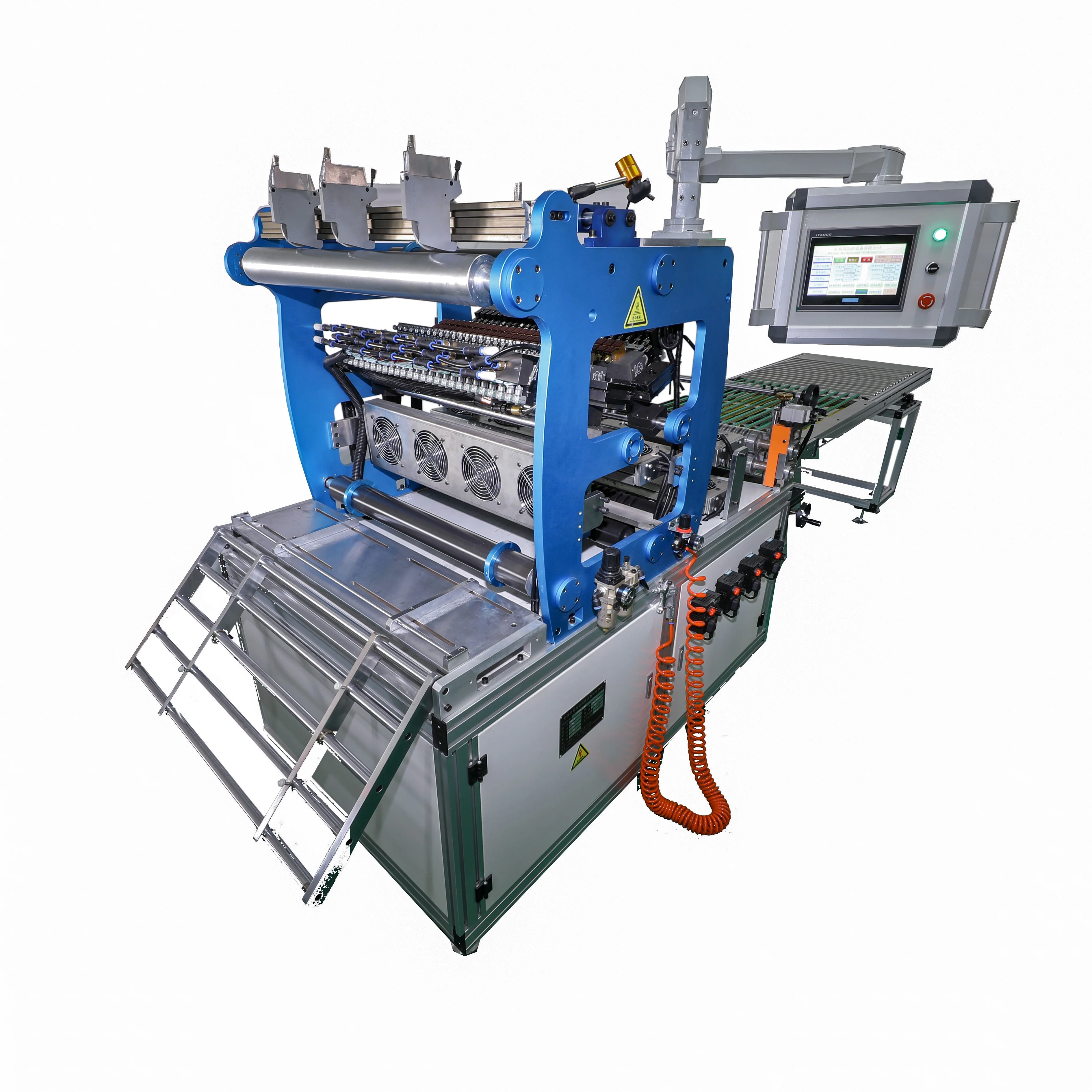 Environmentally friendly paper folding machine production line for air filter paper folding machine