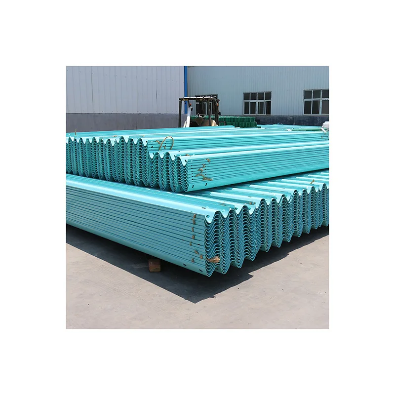 Thrie Beam Highway Guardrail Customized Corrugated Steel Guard Plate