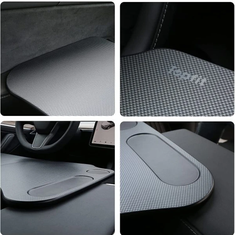 2021 Universal Laptop Car Food Table Food Eating Trays Car Accessories For Tesla Model 3 Model Y