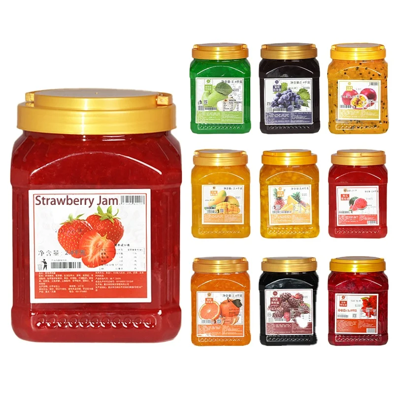 Китайский производитель 18 вкусов фруктовый джем персиковый для пузырчатого чая Боба молочный чай десерты выпечка