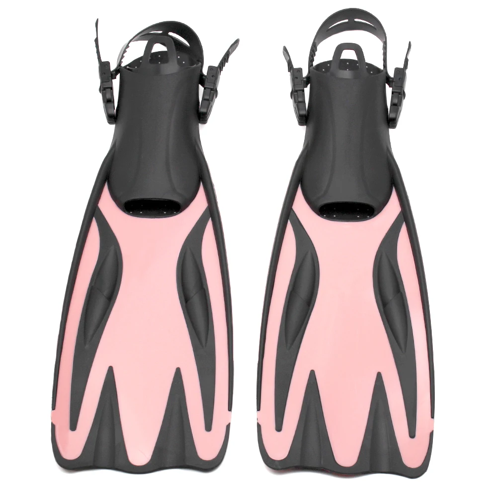 2024 Adjustable Fins Training Scuba Diving Comfortable Swim Long Fins