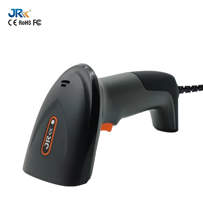 JR HC-710H handheld wired 1D hot custom price logistics scanner barcode, factory brand new hot sale