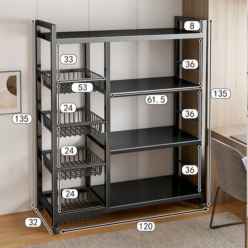 Multi Level kitchen Mezzanine Floor Storage Attic Rack