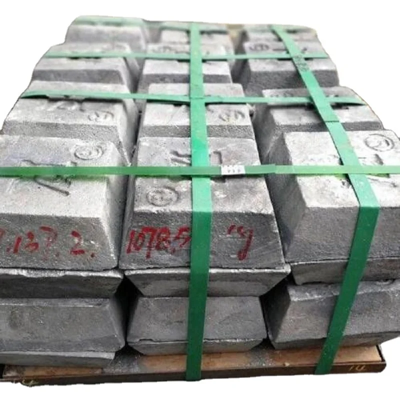 hot selling customized high purity 99.99% antimony ingot