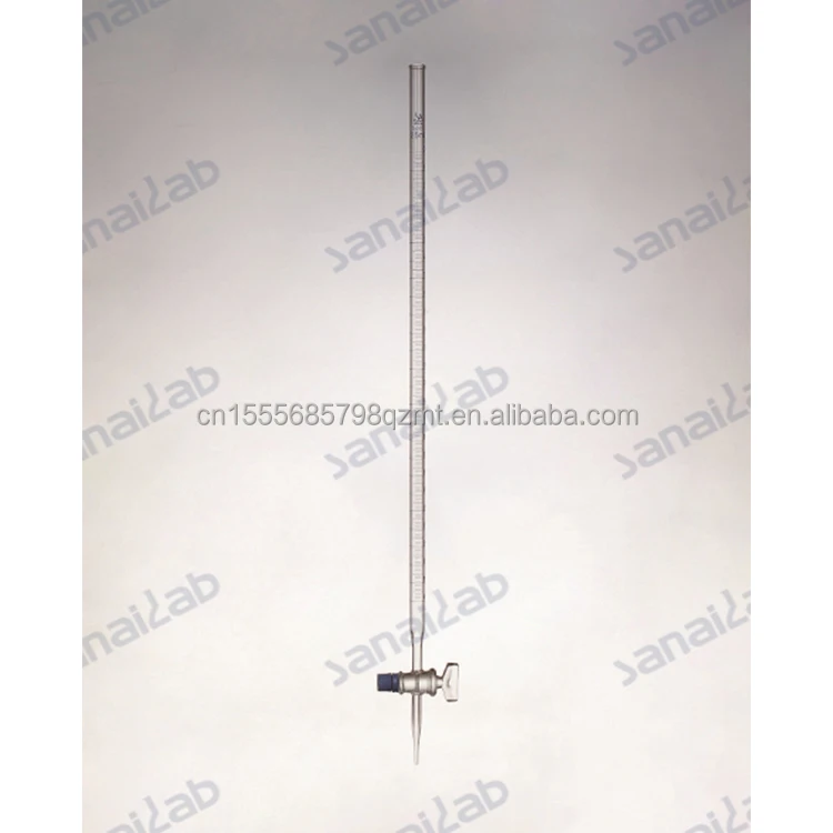 High Quality Durable Using Various Lab Dispensing Glassware Glass Burette
