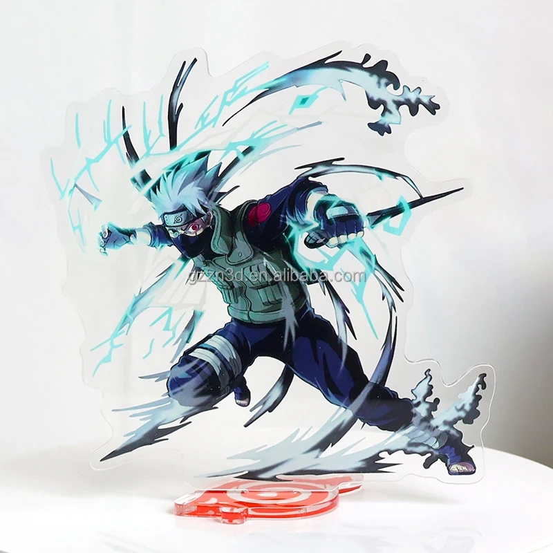 2023 New Style Acrylic Stand Plastic Desk Stand with Anime Folk Art