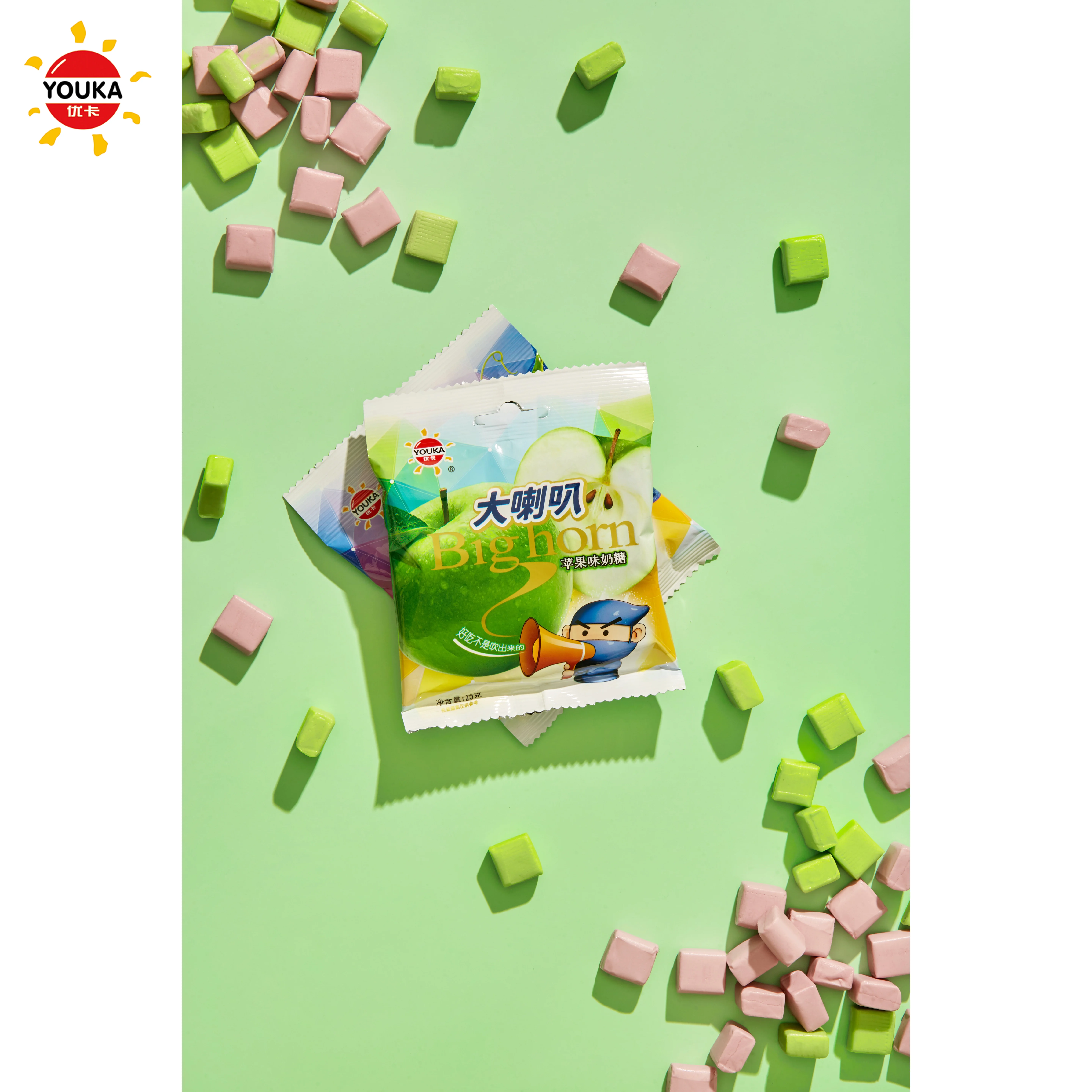 25g Fruit Flavour Chewy Candy Sweet Soft Milk Candy