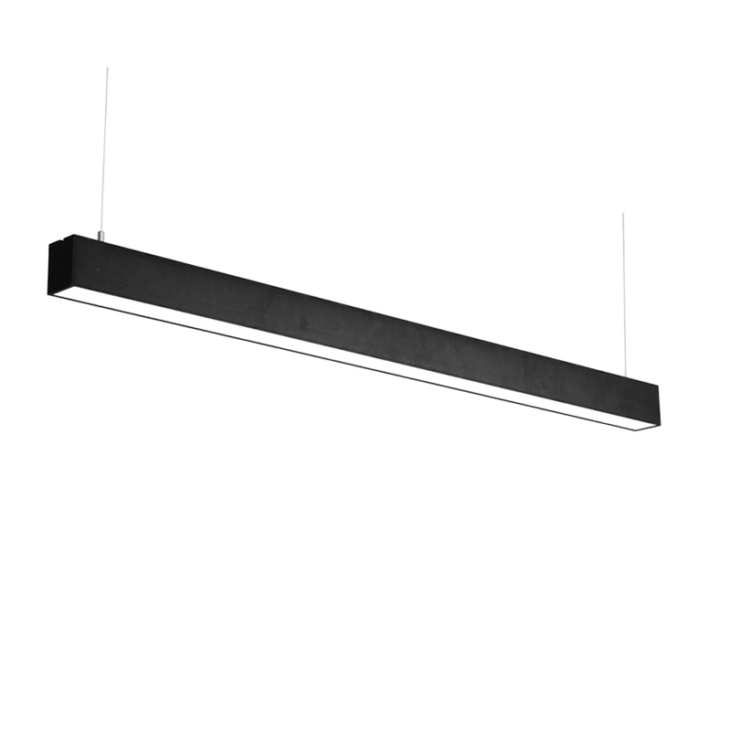 Led Fixture Direct Indirect 36w 40w led pendant linear light aluminum profile