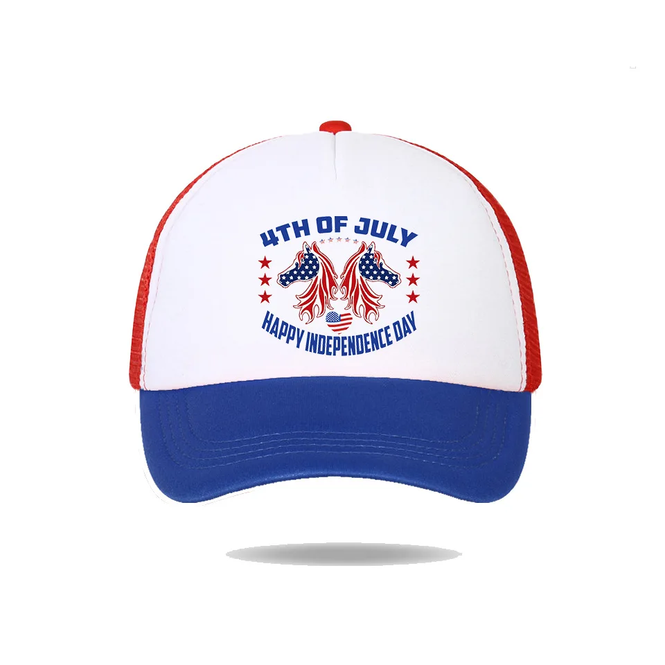 2024 USA American Flag Baseball Hats 4th of July Cap Independence Day Patriotic Tactical Cap American Flag Trucker Hat