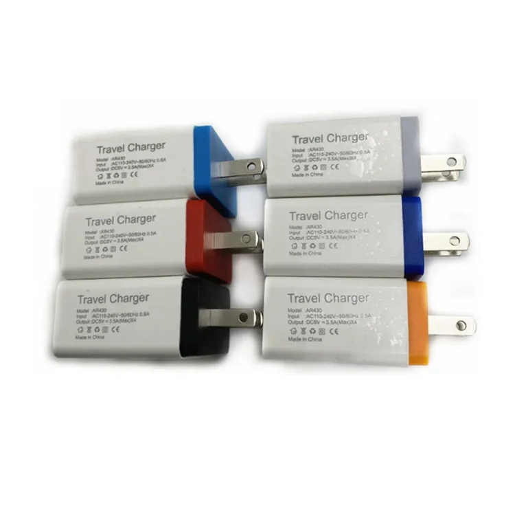 4 Port Fast Quick Charging Wall Charger QC 3.0 USB Hub Power Adapter Plug EU&US