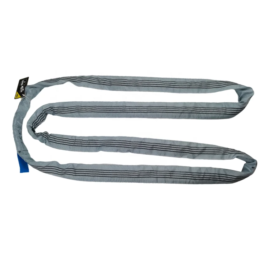 
heavy duty soft polyester 25ton 30 ton 50 ton endless rounds webbing sling parts round lifting textile sling/webbin 
