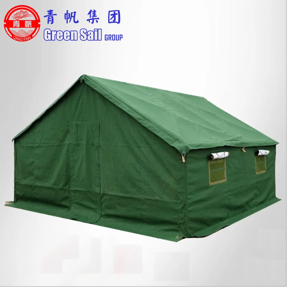 Tent Hot selling aluminum pipe canvas for 4 people tent anti wind PVC Tent