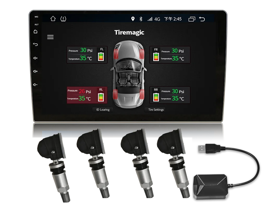 Самая дешевая система контроля давления в шинах