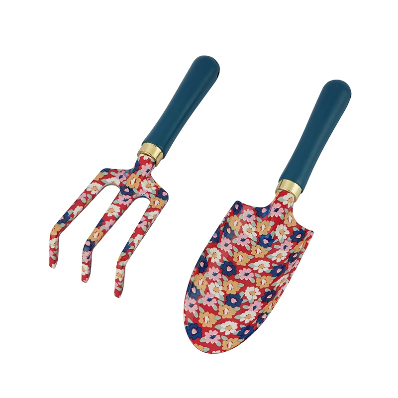 Aluminium Alloy 3pcs Lady Weed Balcony Gardening Hand Tools Set Kit Mini Garden Weeding Hoe Shovels Rakes For Leaves