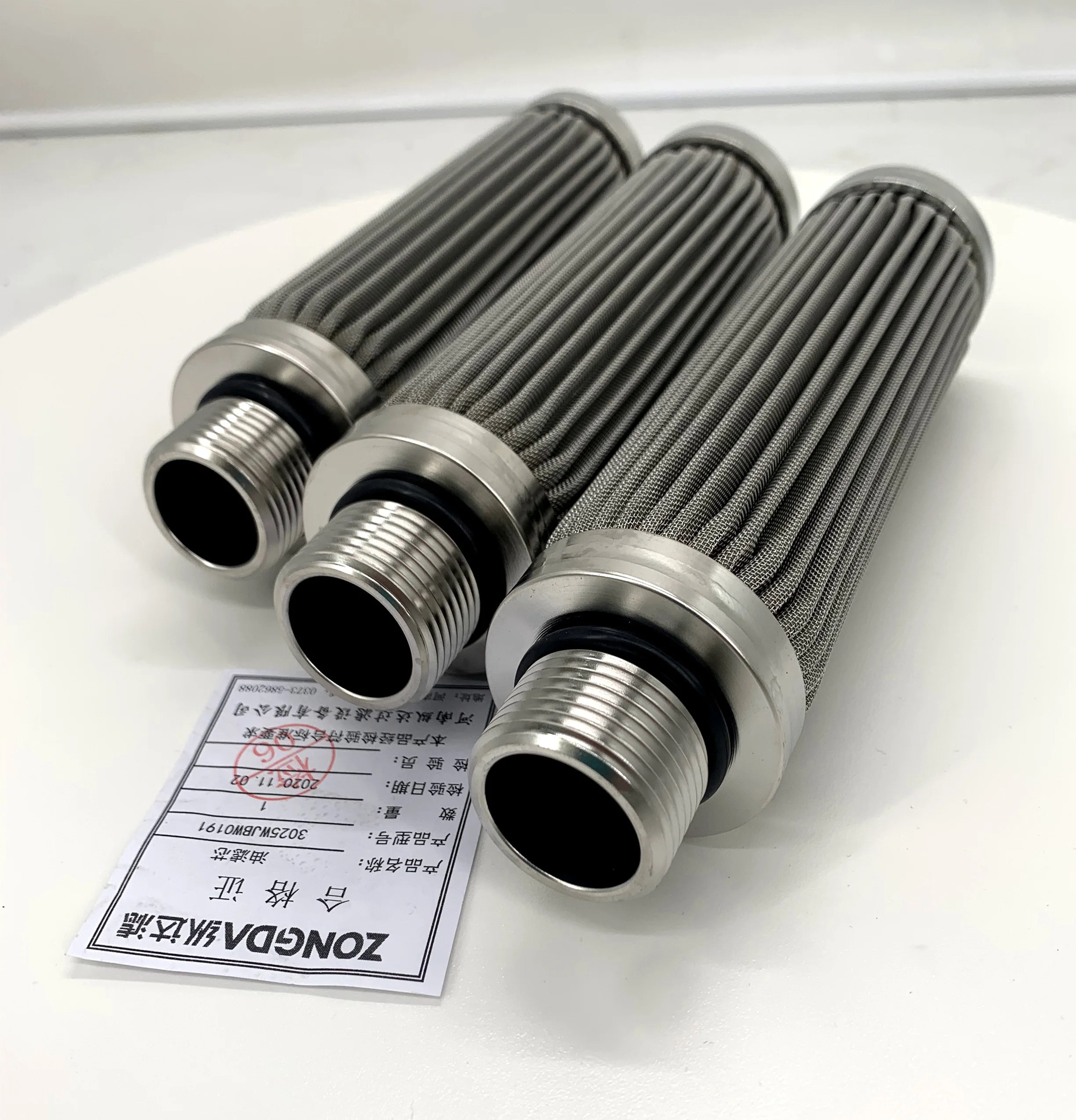 china supplier natural gas-liquide separation filter equipment