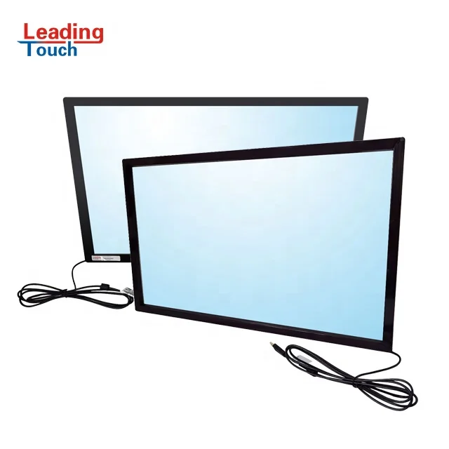 27inch China IR Infrared Multi Touch Tempered Glass Bezel Kit IR Touch Frame USB Infrared Touchscreen