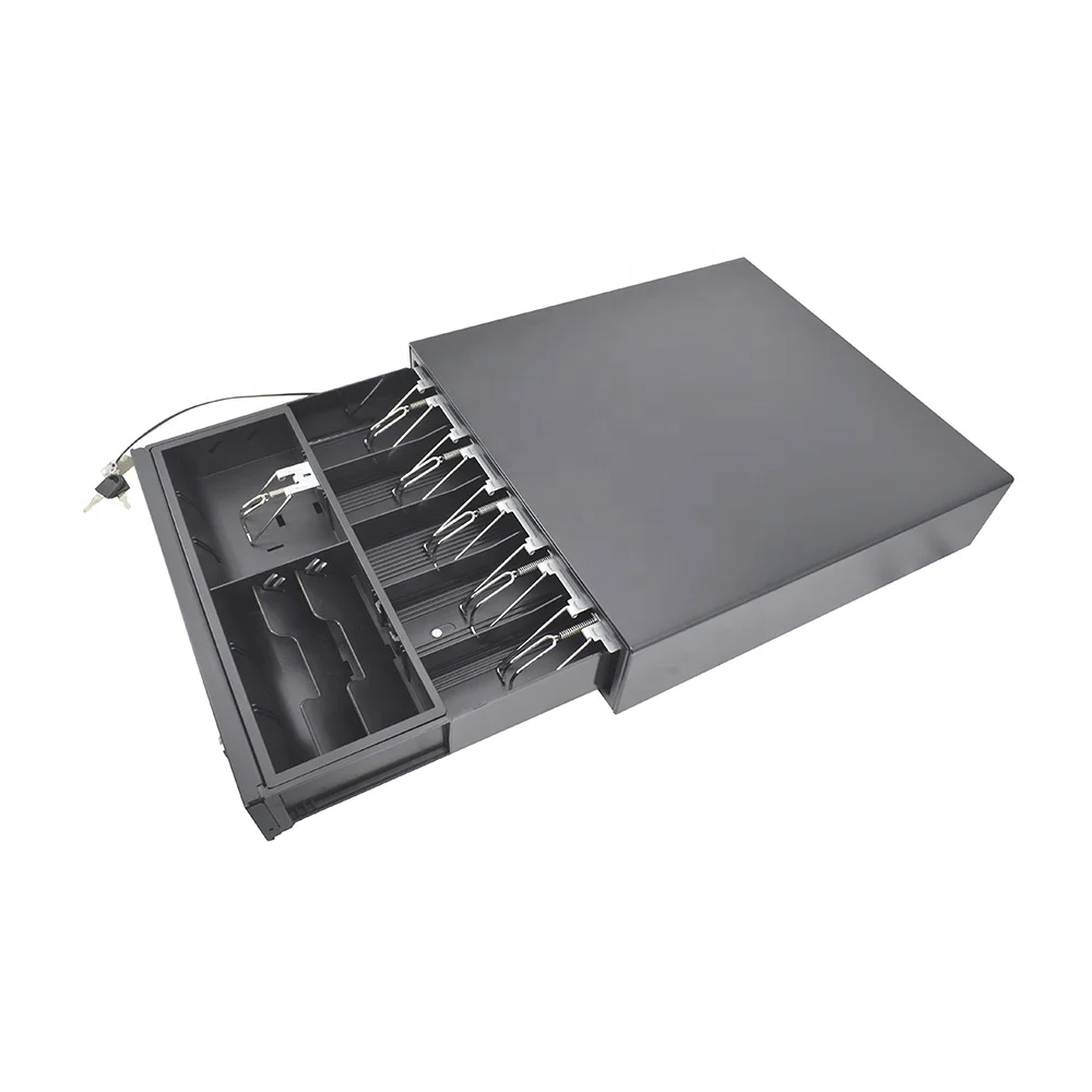 Hot Sale C405 6 Bills Clip+3 Bills Slot  Support Electric 3-position Lock  Cash Drawer For POS Cashier System