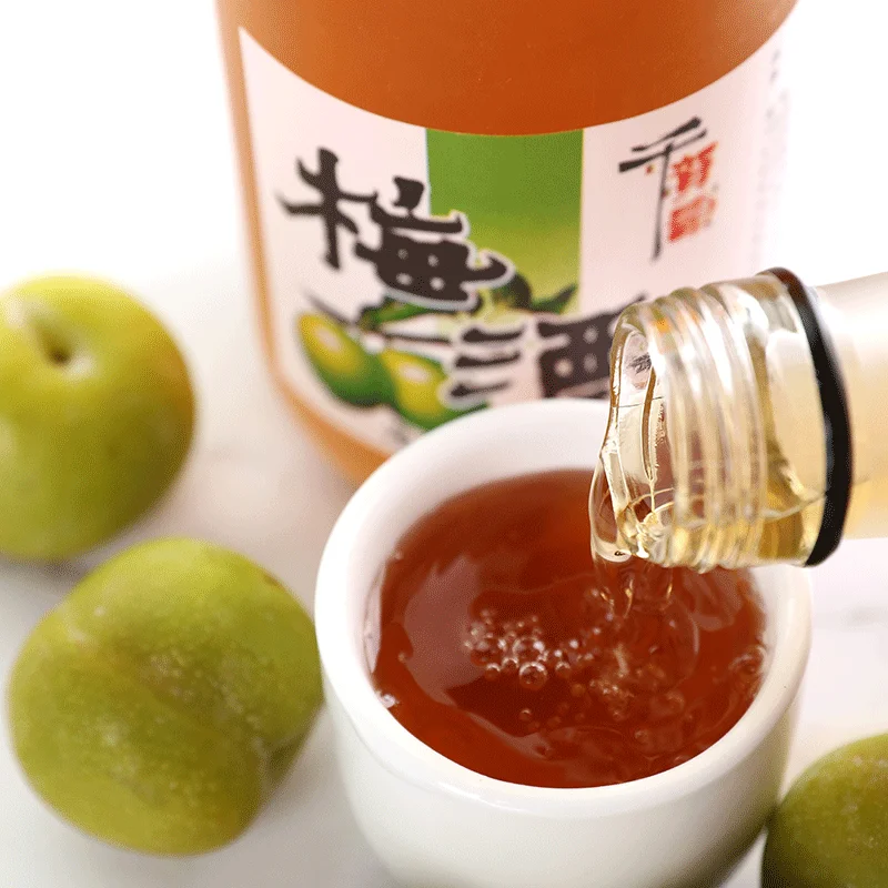 350Ml Fruit Wine Ladies Low Alcohol Dessert Wine Tipsy Green Plum Wine